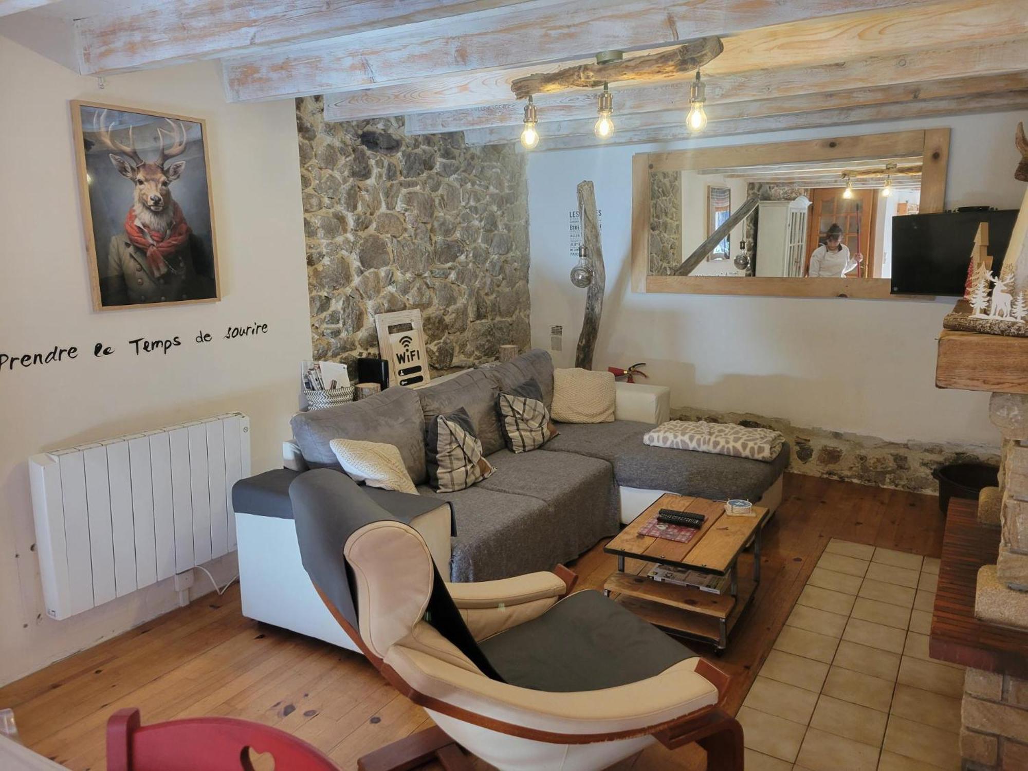 Paisible Maison Dans Les Pyrenees Fontpédrouse 외부 사진